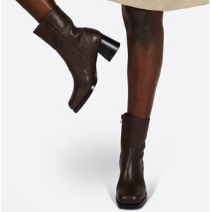 Intentionally Blank Vico Brown Leather Boot Sz 10 New in box